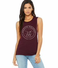 Load image into Gallery viewer, Womens 3 Sisters or RancHER Muscle Tank
