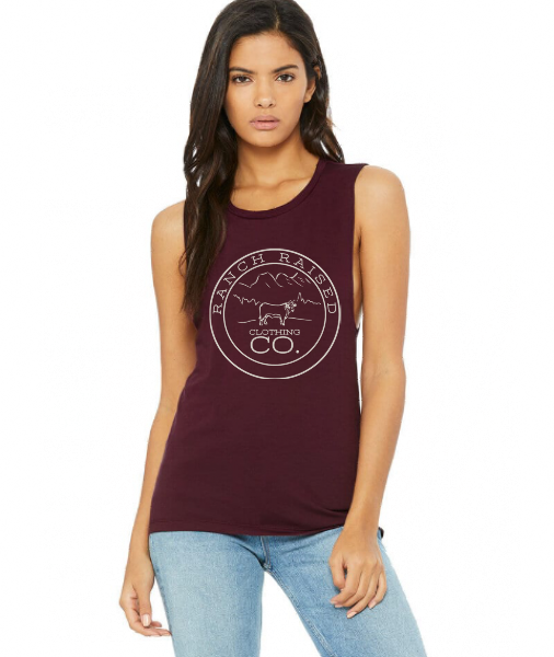 Womens 3 Sisters or RancHER Muscle Tank